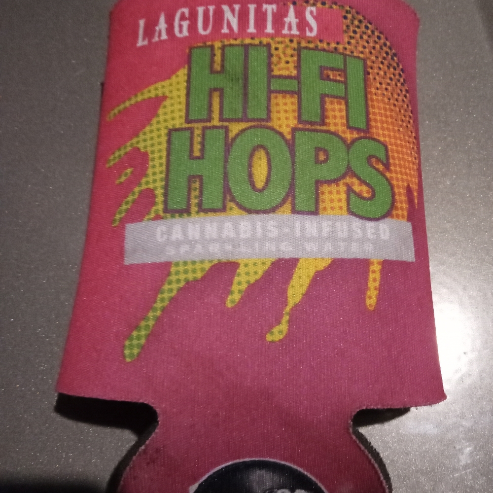 Lagunitas Hi-Fi hops beer cozy